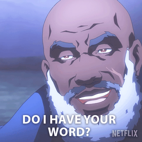 Do I Have Your Word Captain GIF - Do I Have Your Word Captain Lance Reddick GIFs