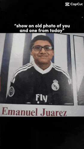 a picture of emanuel juarez in a fly shirt
