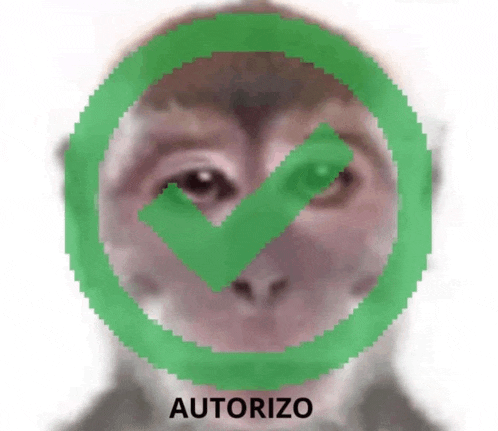 Mono Si Autorizo Meme - Mono si autorizo - Descubre y comparte GIF