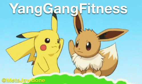 Yang Gang Fitness Pokemon GIF - Yang Gang Fitness Yang Gang Pokemon GIFs