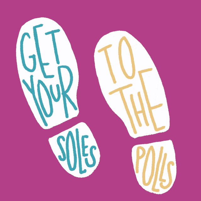 Get Your Soles To The Polls Soles GIF - Get Your Soles To The Polls Soles Shoes GIFs
