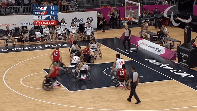 Playing Basketball Patrick Anderson GIF - Playing Basketball Patrick Anderson International Paralympic Committee GIFs