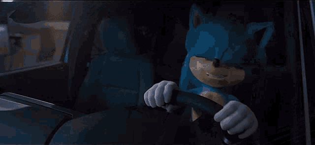 Sonic Driving GIF - Sonic Driving Sonic Movie GIFs