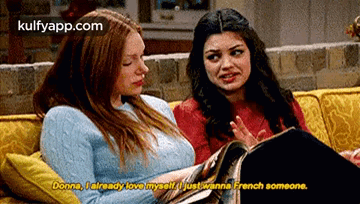 Donna, Lalready Lovomyselt.Justawanna French Someone..Gif GIF - Donna Lalready Lovomyselt.Justawanna French Someone. Person GIFs
