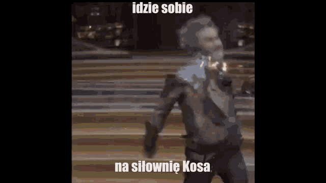 Idzie Sobie Na Siłownię GIF