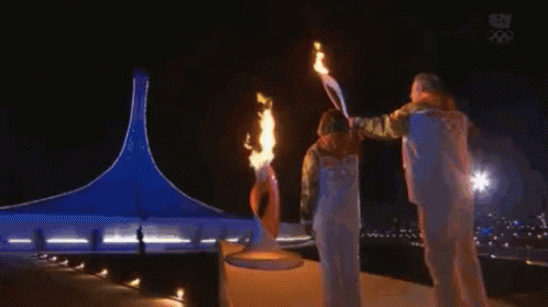 Fire GIF - Flame Torch Olympics GIFs