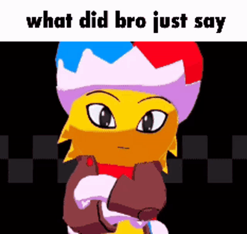 What Did Bro Just Say Spark The Electric Jester GIF - What Did Bro Just Say Spark The Electric Jester Spark GIFs