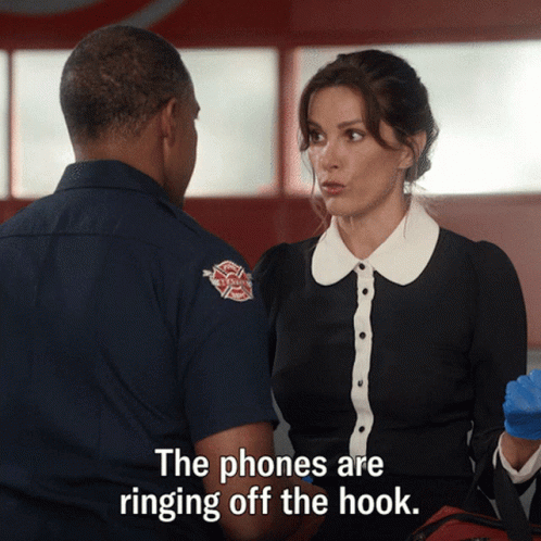 Station19 Carina Deluca GIF - Station19 Carina Deluca The Phones Are Ringing Off The Hook GIFs