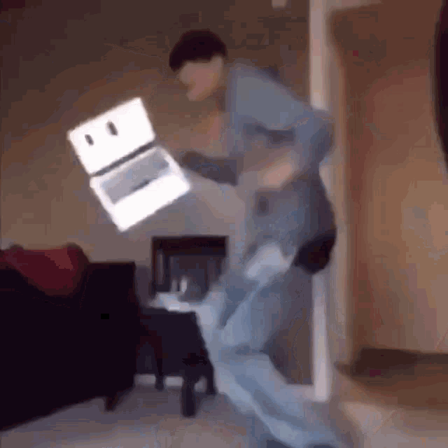 Fpasquad Boy With Laptop Dancing To Horrible Music Sound Cloud Music Reaction Video Meme GIF - Fpasquad Pasquad Boy With Laptop Dancing To Horrible Music Sound Cloud Music Reaction Video Meme GIFs