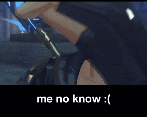a picture of a man with an eye patch and the words me no know below him