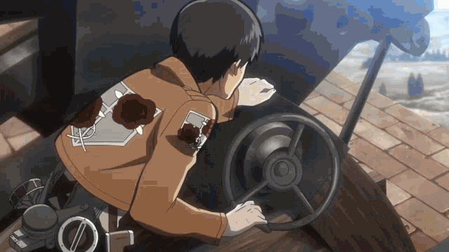 Aot Cannons Stationary Guard GIF - Aot Cannons Stationary Guard Trost District GIFs