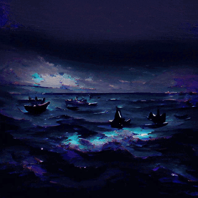 Dark Seas Virtualdream GIF - Dark Seas Virtualdream Art GIFs