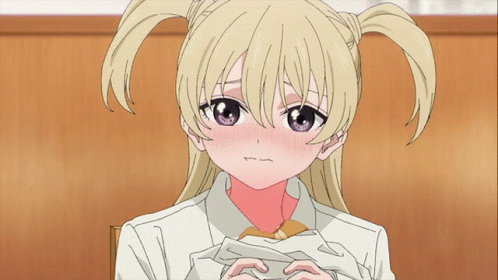 Akebi Chan No Sailor Anime Blush GIF - Akebi Chan No Sailor Anime Blush Erika Kizaki GIFs