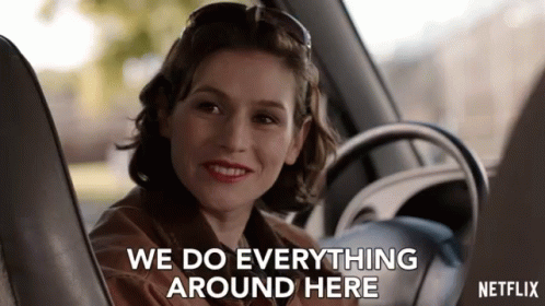 We Do Everything Around Here Working Hard GIF - We Do Everything Around Here Working Hard We Do It All GIFs