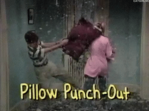 Clarissa Violence GIF - Clarissa Violence Pillow Fight GIFs
