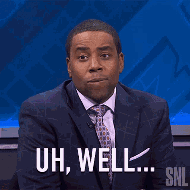 Uh Well Kevin Cash Dozier GIF - Uh Well Kevin Cash Dozier Kenan Thompson GIFs