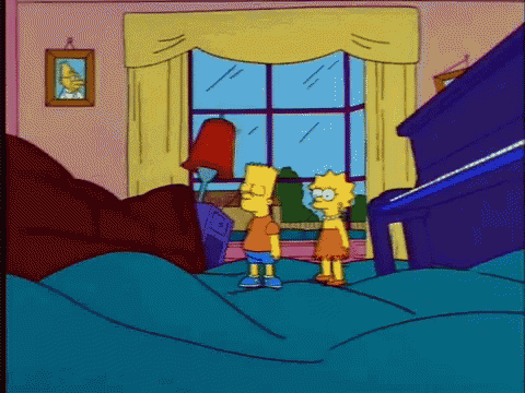 Simpsons Earthquake GIF - Simpsons Earthquake GIFs