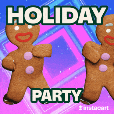 Holiday Party Christmas GIF - Holiday Party Christmas Gingerbread Cookies GIFs