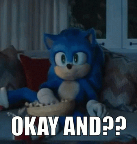 Ok And Okay And GIF - Ok And Okay And Sonic The Hedgehog GIFs