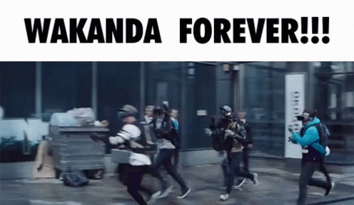 Wakanda Forever Wakanda GIF - Wakanda Forever Wakanda Ready Player One GIFs