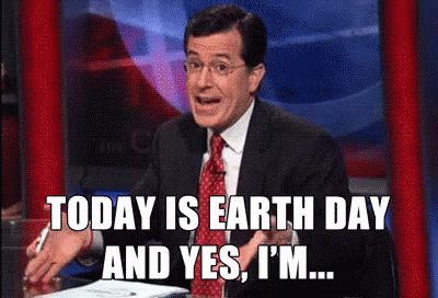 Stephen Colbert Earth Day GIF - GIFs