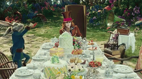 Alice In Wonderland Mad Hatter GIF - Alice In Wonderland Wonderland Alice GIFs