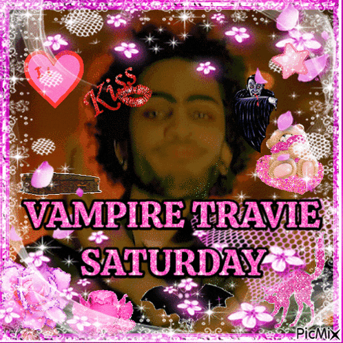 a picture of a vampire travie saturday