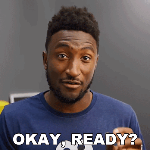 Okay Ready Marques Brownlee GIF - Okay Ready Marques Brownlee Are You Ready GIFs
