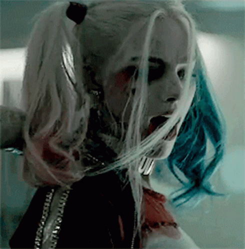 Harley Quinn Blow Hair GIF - Harley Quinn Blow Hair Suicide Squad GIFs