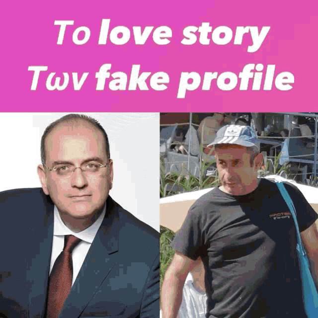 a man in a suit and tie is next to a man in a hat