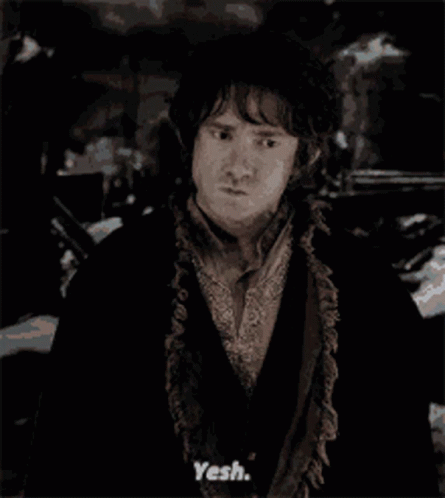 Yesh Bilbo GIF - Yesh Bilbo Baggins GIFs