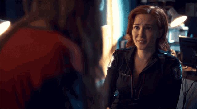 a woman talking to another woman with the words well if it 's right