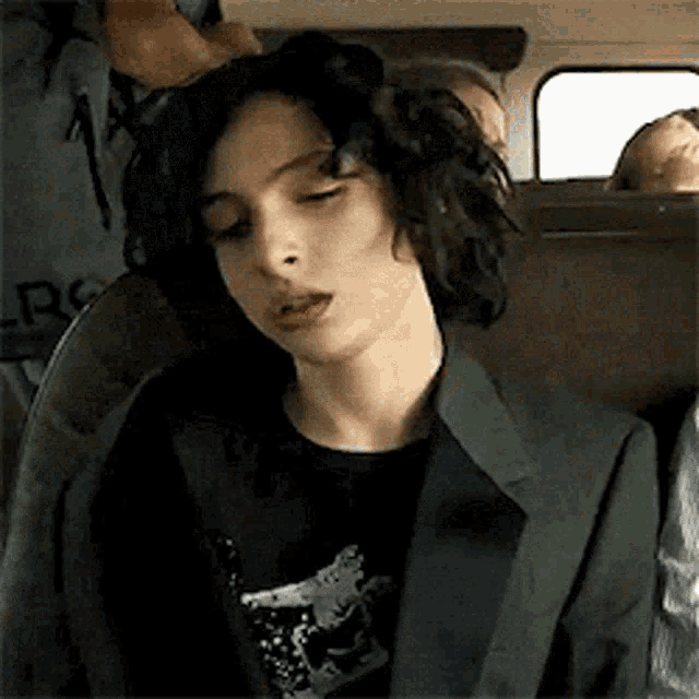 Finn Wol Finn Wolfhard GIF - Finn Wol Finn Wolfhard Tired GIFs