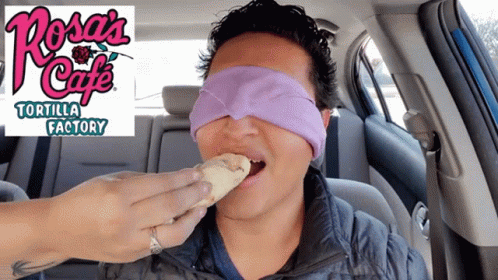 Erik The Punchbowl Taco Blindfold Test GIF - Erik The Punchbowl Taco Blindfold Test Eat GIFs