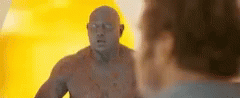 Guardians Of The Galaxy Embarrassed GIF - Guardians Of The Galaxy Embarrassed Drax GIFs