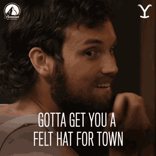 Gotta Get You A Felt Hat For Town Yellowstone GIF