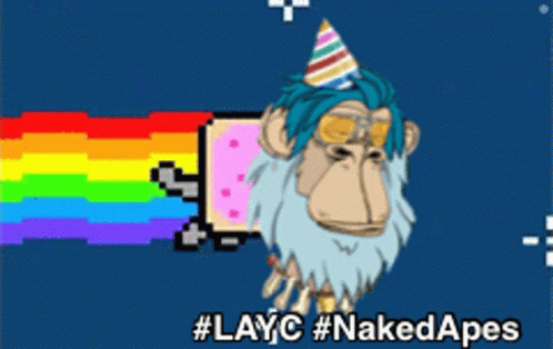 Layc Lazy Ape Yacht Club GIF - Layc Lazy Ape Yacht Club Naked Apes GIFs