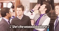 Parks And Rec Shes The Worst GIF - Parks And Rec Shes The Worst GIFs