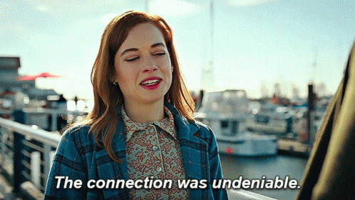 The Connection Was Undeniable Connection GIF - The Connection Was Undeniable Connection Zoey Clarke GIFs