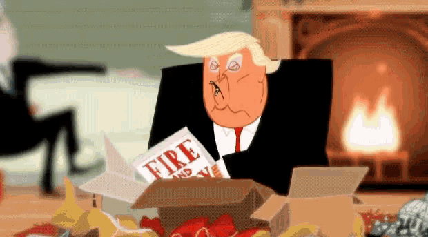 Trump Presents GIF - Trump Presents Mueller GIFs
