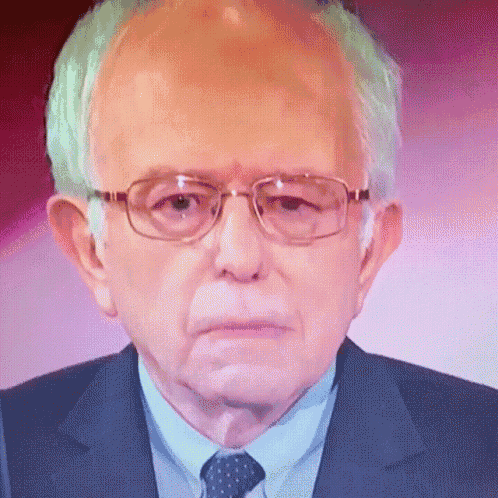 Side Eye Bernie Sanders GIF - Side Eye Bernie Sanders Feel The Bern GIFs