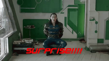 Loki Surprise GIF - Loki Surprise Thor Ragnarok GIFs