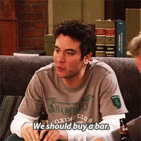 Ted Mosby GIF - Ted Mosby Bar GIFs