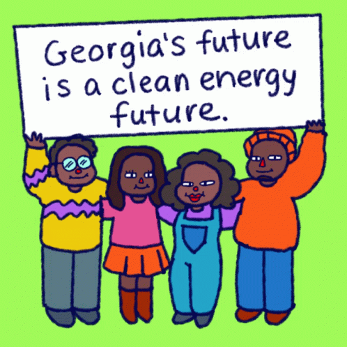 Georgias Future Is A Clean Energy Future Vote For The Future GIF - Georgias Future Is A Clean Energy Future Clean Energy Future Clean Energy GIFs