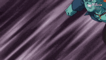 a cartoon of a man with the words dragon ball heroes on the bottom right
