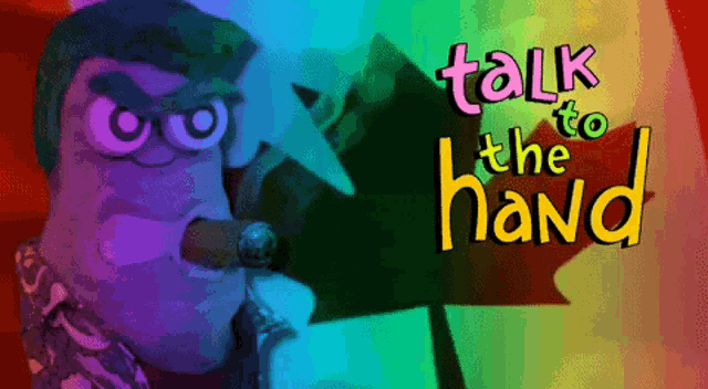 Ed The Sock Cpc GIF - Ed The Sock Cpc Talk To The Hand GIFs