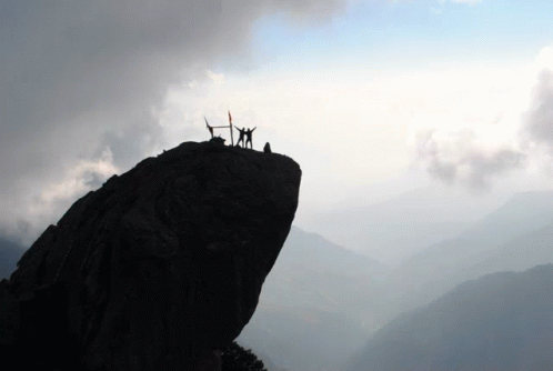 Top Of The Hills Hilltop GIF - Top Of The Hills Hilltop Sky GIFs