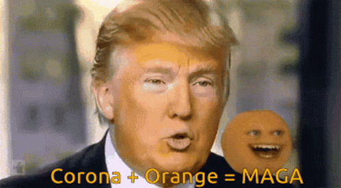 Annoying Orange Trump GIF - Annoying Orange Trump Maga GIFs