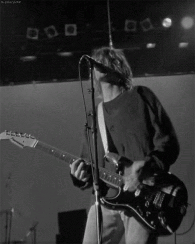 Guitar Playing GIF - Guitar Playing Nirvana GIFs