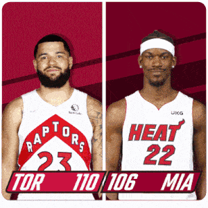 Toronto Raptors (110) Vs. Miami Heat (106) Post Game GIF - Nba Basketball Nba 2021 GIFs